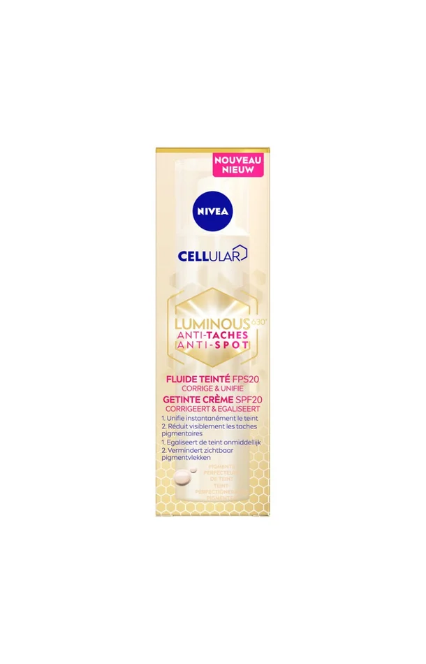 Crème fluide teintée – Cellular Luminous 630 – Visage