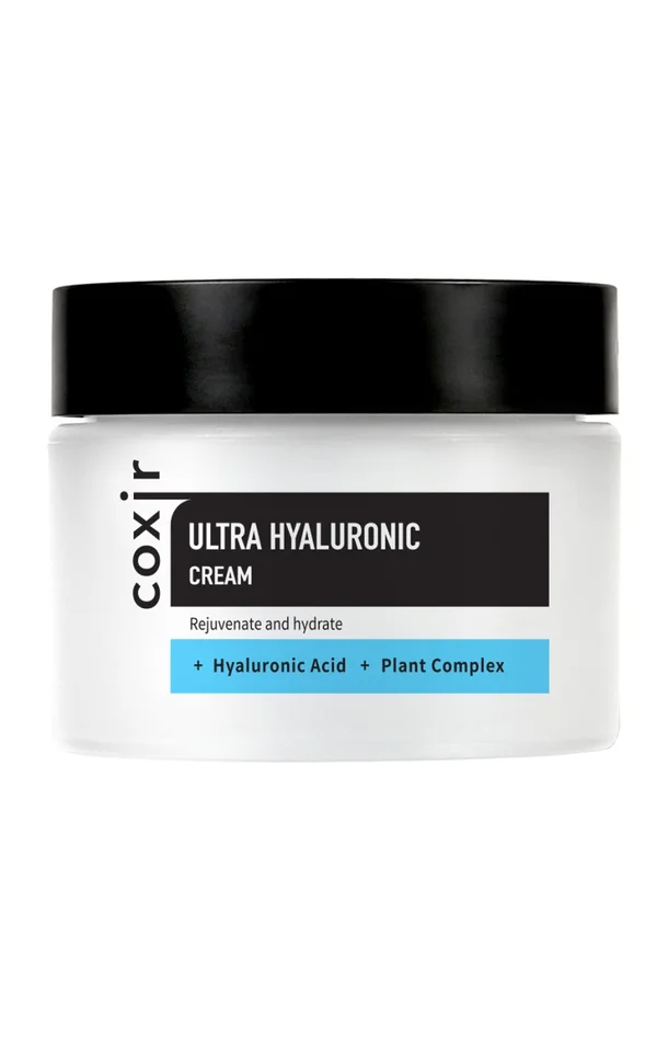 Crème hydratante – Acide hyaluronique – Peaux sèches