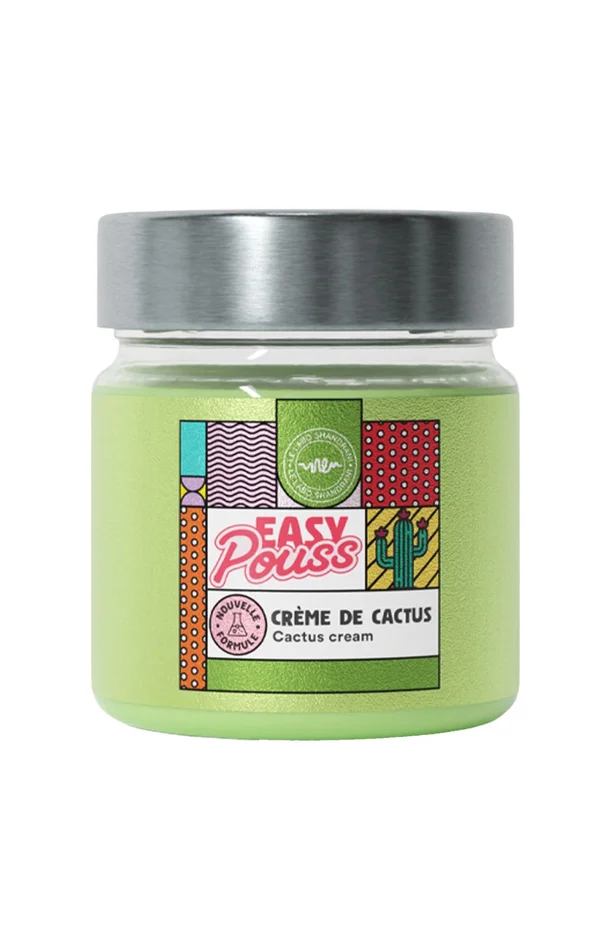 Crème hydratante – Easy Pouss – Cactus – Cheveux épais – 200 ml