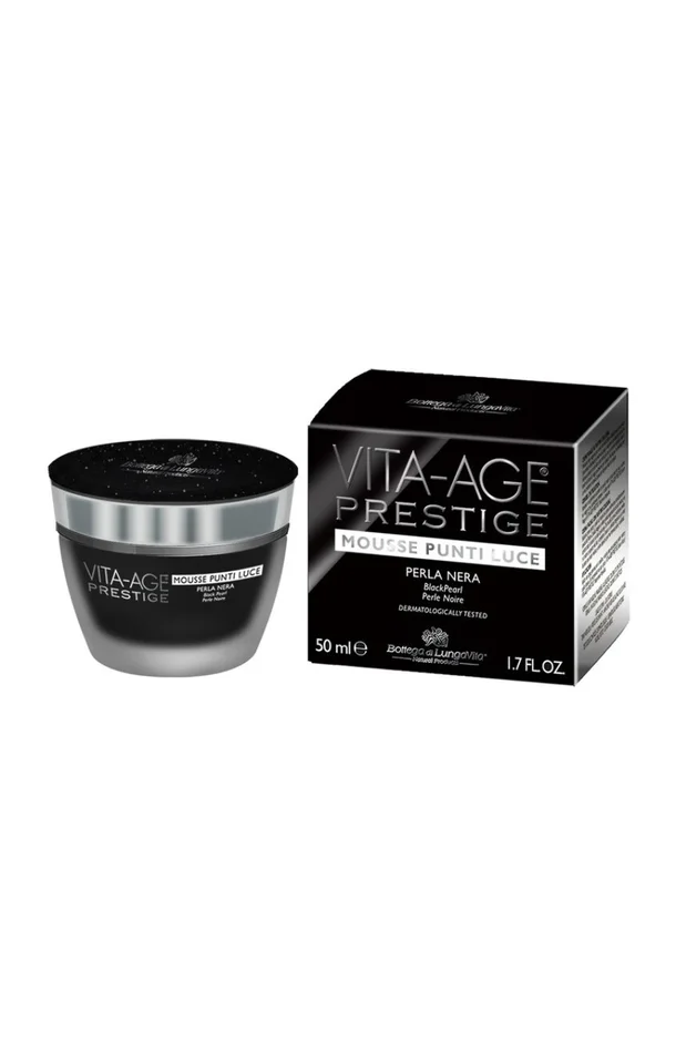 Crème hydratante à la perle noire