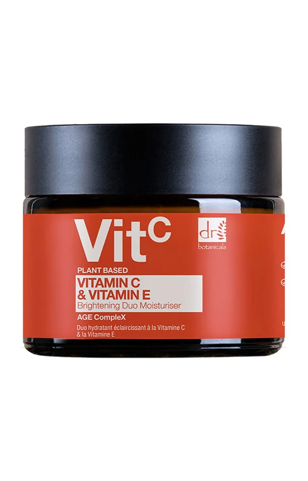 Crème hydratante éclaircissante – Vitamine C & E -Visage – 60 ml