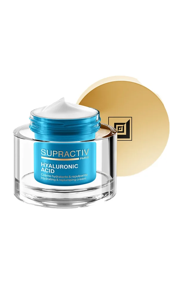 Crème hydratante et repulpante – Acide hyaluronique – Visage – 50 ml