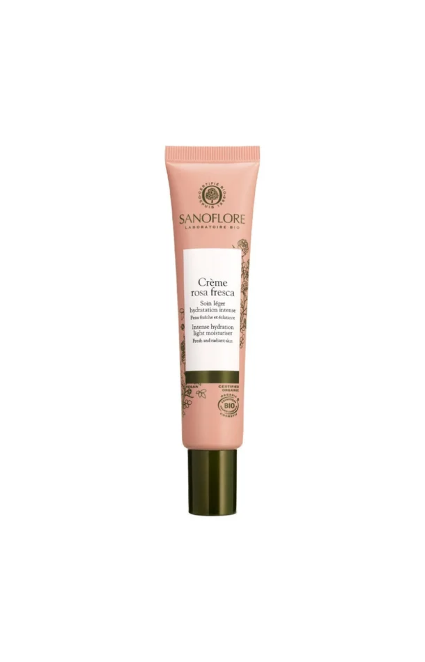 Crème hydratante légère bio – Rosa fresca – Peaux normales à mixtes – 40 ml