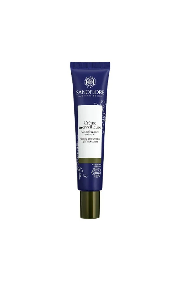 Crème légère anti-rides raffermissante bio – Merveilleuse – Peaux matures – 40 ml