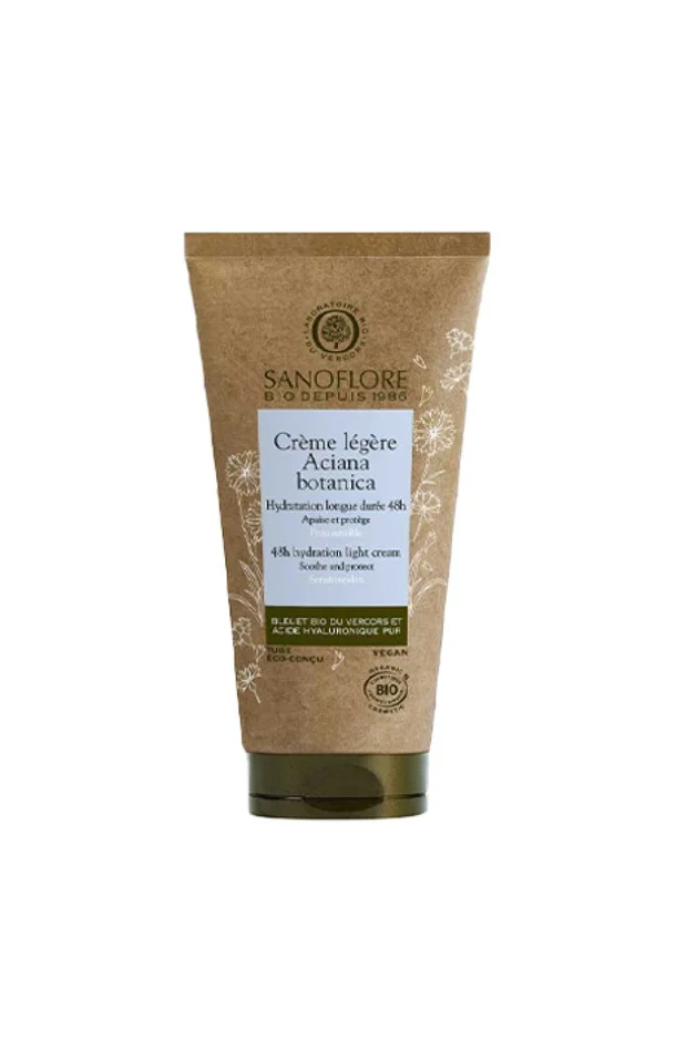 Crème légère bio – Aciana Botanica – Peaux sensibles – 50 ml