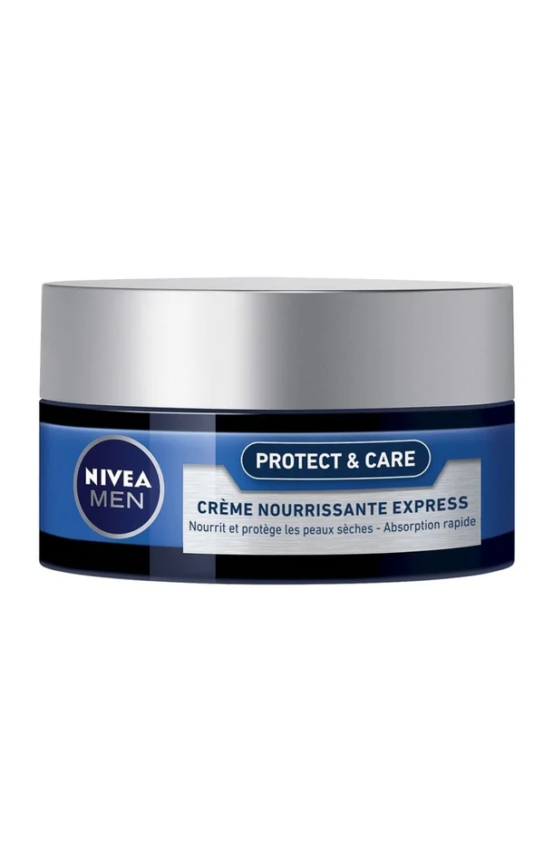 Crème nourrissante express – Protect & Care – Visage – Homme – 50 ml
