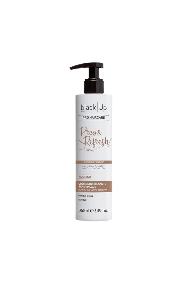 Crème nourrissante sans rinçage – Prep & Refresh Coil Me Up – Cheveux crépus – 250 ml