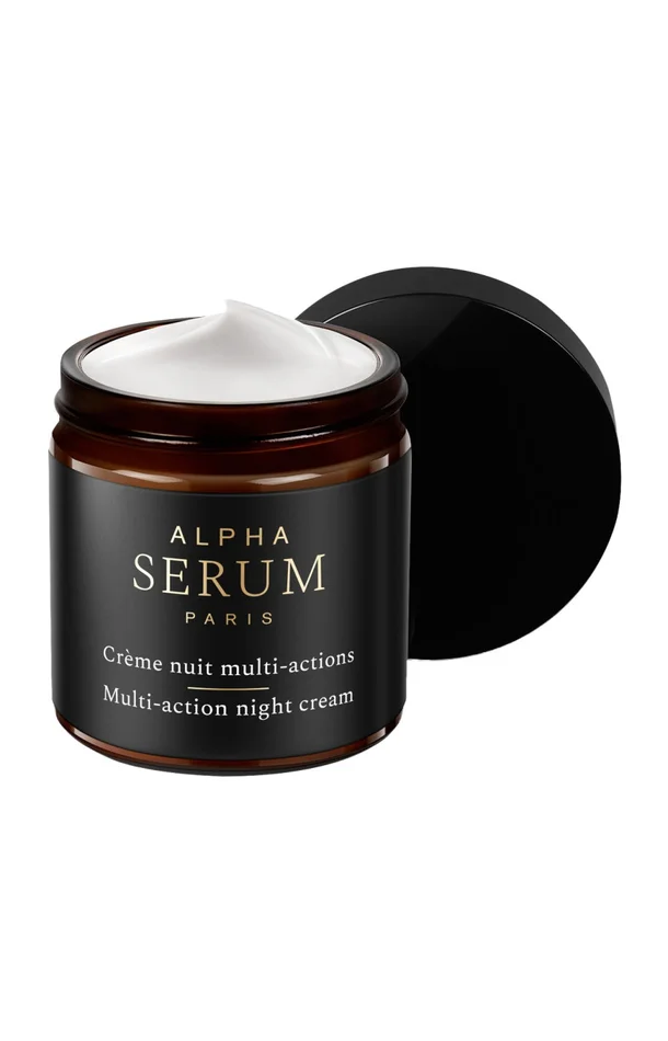 Crème nuit multi-actions – Acide hyaluronique & collagène – Visage – 60 ml