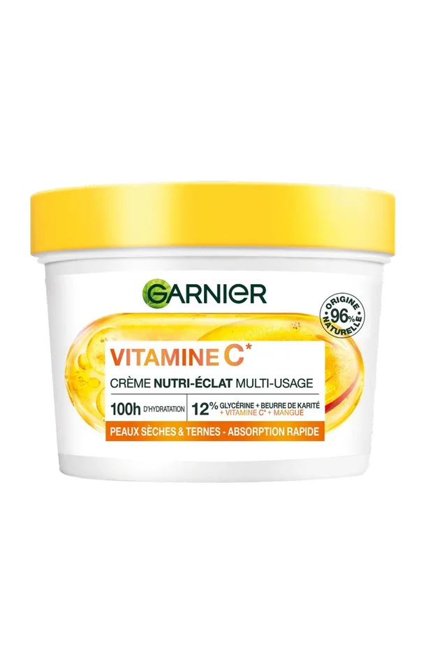 Crème nutri-éclat – Superfood – Mangue & vitamine C – Peaux sèches & ternes – 380 ml