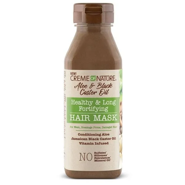 CREME OF NATURE ALOE VERA AND BLACK CASTOR ≡ Masque Cheveux