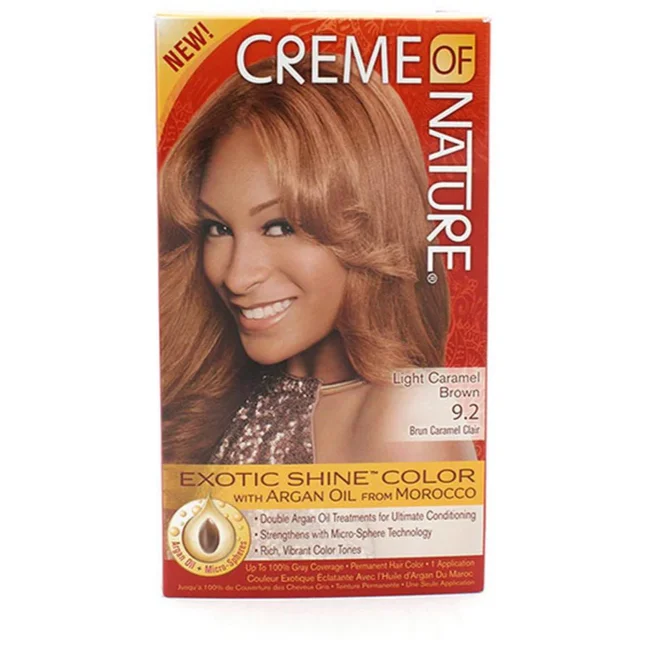 CREME OF NATURE ARGAN ≡ Light Caramel Brown N°9.2