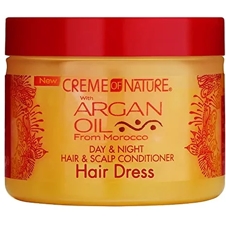 CREME OF NATURE ARGAN OIL ≡ Baume Pour Cheveux Et Cuir Chevelu