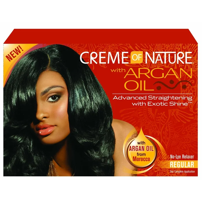 CREME OF NATURE ARGAN OIL ≡ Kit Défrisant “Normal”