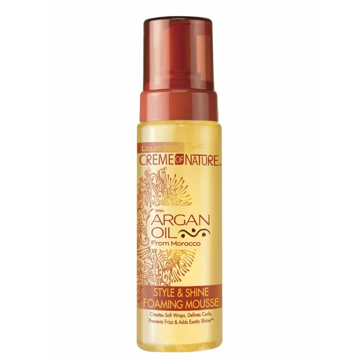 CREME OF NATURE ARGAN OIL ≡ Mousse Coiffante