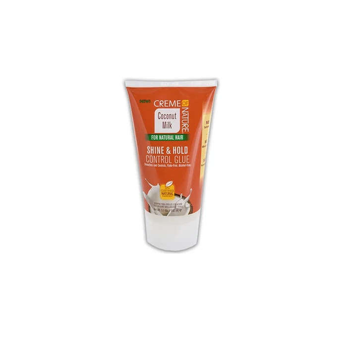 Creme of Nature Coconut Milk – Shine & Hold Control Glue – Gel