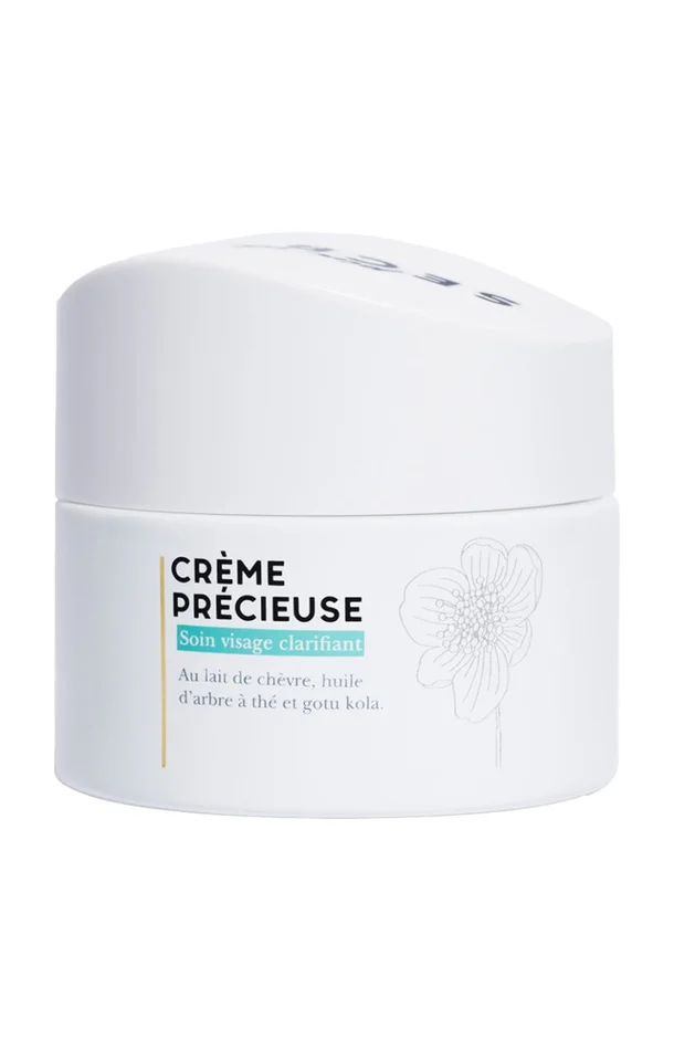 Crème précieuse – Lait de chèvre – Peaux sèches à problèmes – Visage