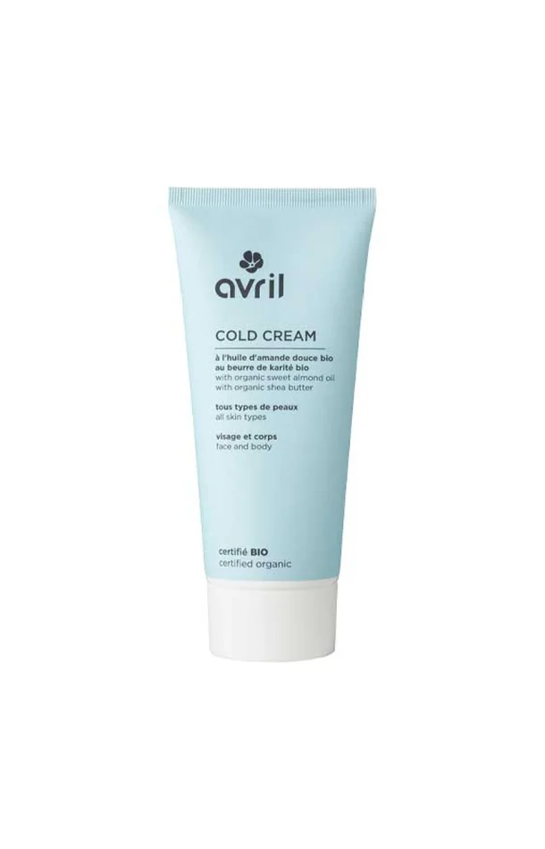 Crème protectrice bio – Cold Cream – Beurre de karité & huile d’amande douce – Visage & corps – 200 ml