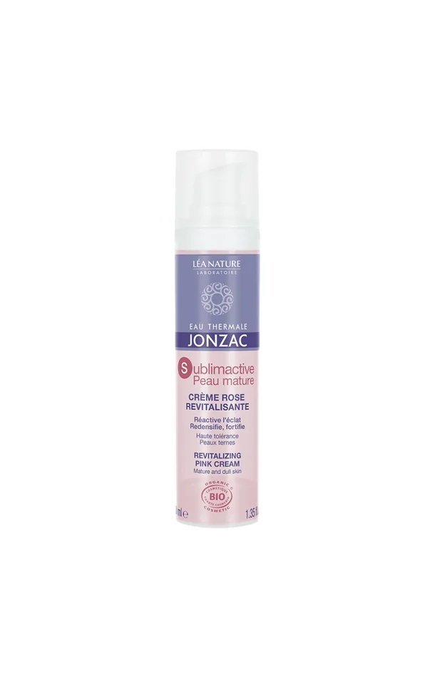 Crème rose revitalisante bio – Sublimactive – Peaux ternes