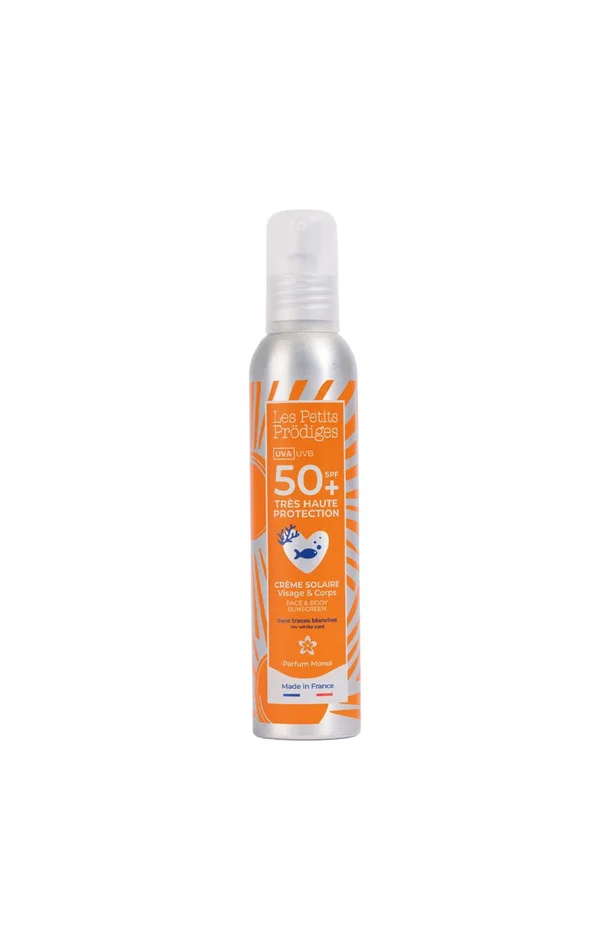 Crème solaire SPF 50+ – Aloe vera & vitamines B5 – Visage & corps – 100 ml