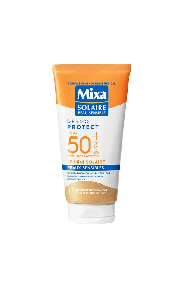 Crème solaire SPF 50+ – Visage & corps – Peaux sensibles – 50 ml