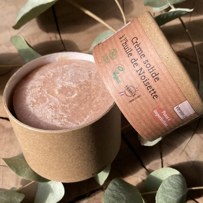 Crème visage solide