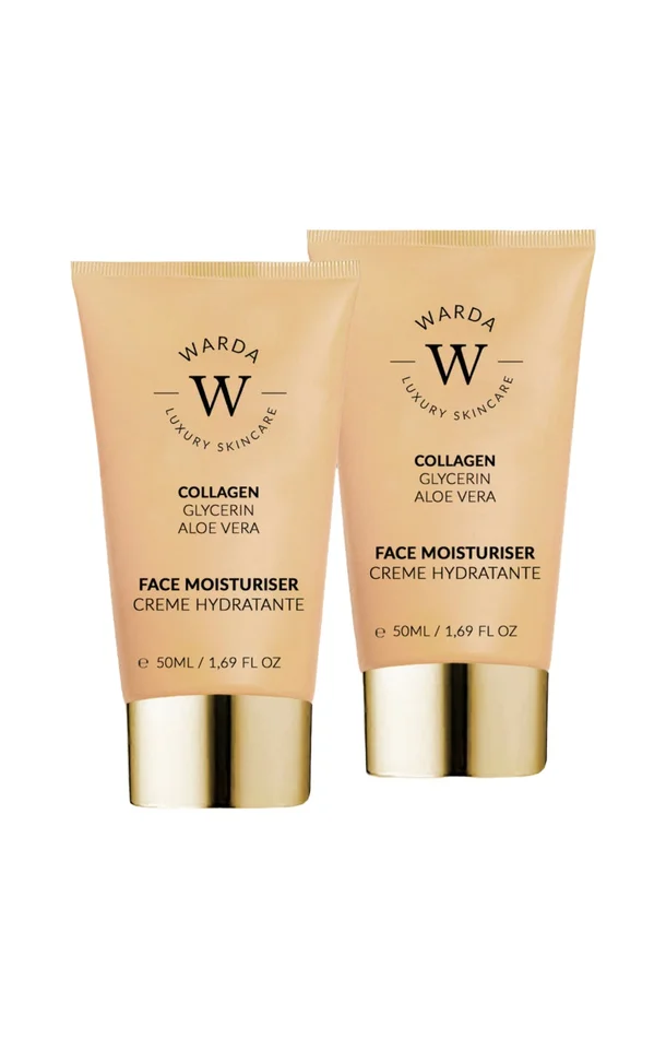 Crèmes hydratantes lissantes – Collagène – Skin Lifter – Visage – 2 x 50 ml