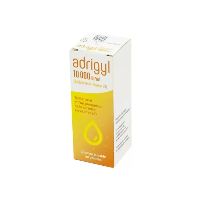 Crinex Adrigyl 10000UI/ml solution buvable en gouttes 10ml