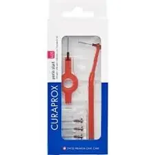 Curaprox SET DE BROSSETTES INTERDENTAIRES PERIO START CPS 405 avec Manche – 5 Brossettes