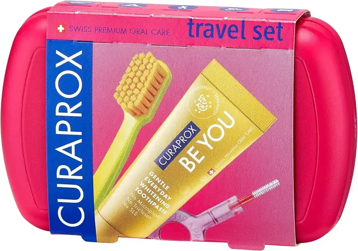 Curaprox SET DE VOYAGE ROUGE