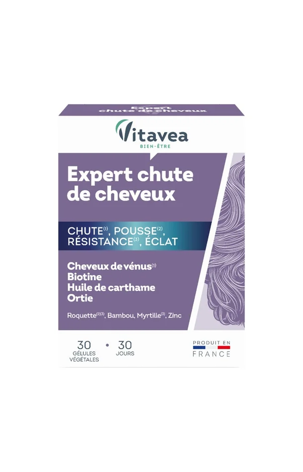 Cure anti-chute de cheveux – Cheveux de Vénus & biotine – 1 mois