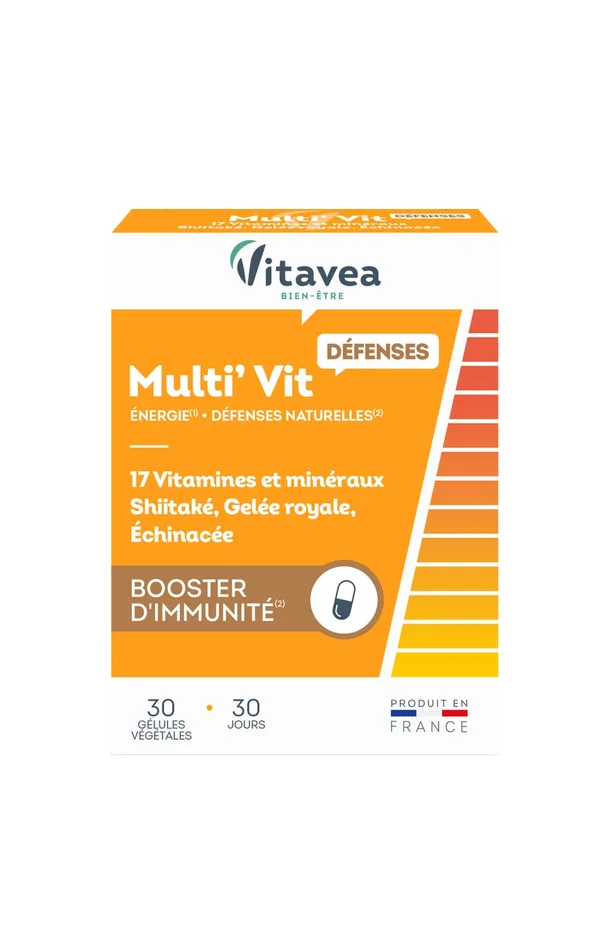 Cure défense immunitaire – Multi’Vit Défenses – 1 mois