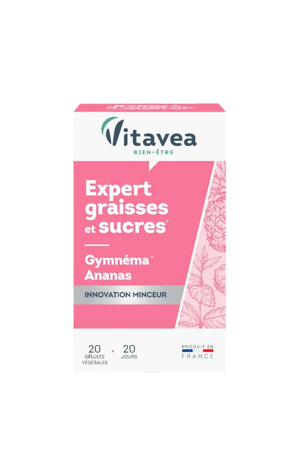 Cure expert graisses & sucres – Gymnéma & ananas – 20 jours