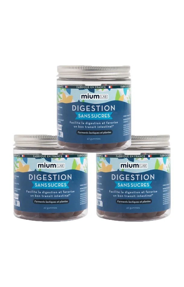 Cure gummies digestion – Pomme & litchi – Sans sucres – 2 mois