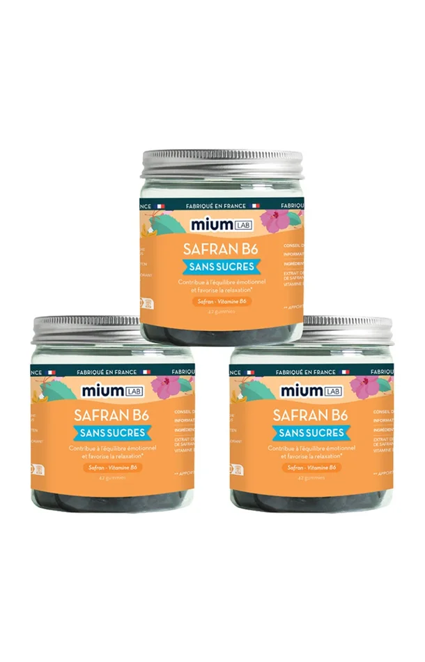 Cure gummies équilibre émotionnel – Pêche & hibiscus – Sans sucres – 2 mois