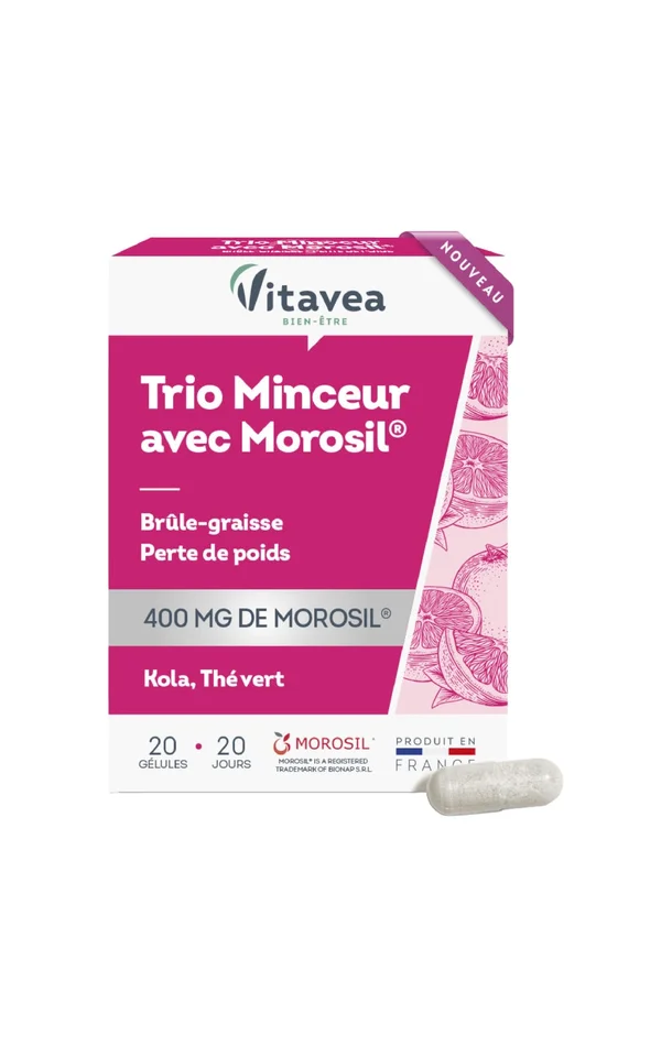 Cure minceur & brûle graisse – Morosil & thé vert – 20 jours