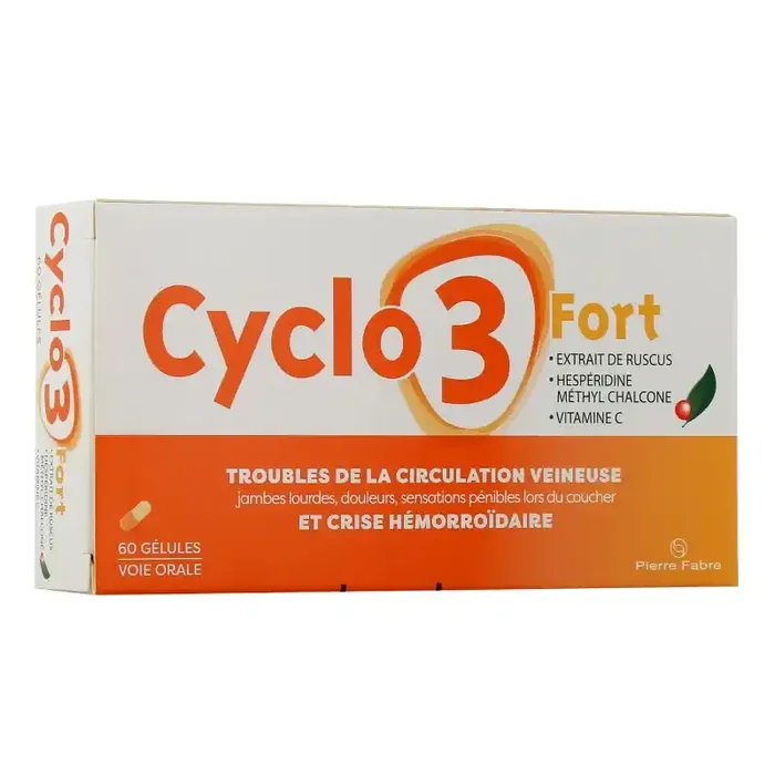 CYCLO 3 FORT JAMBES LOURDES 60 GELULES PIERRE FABRE