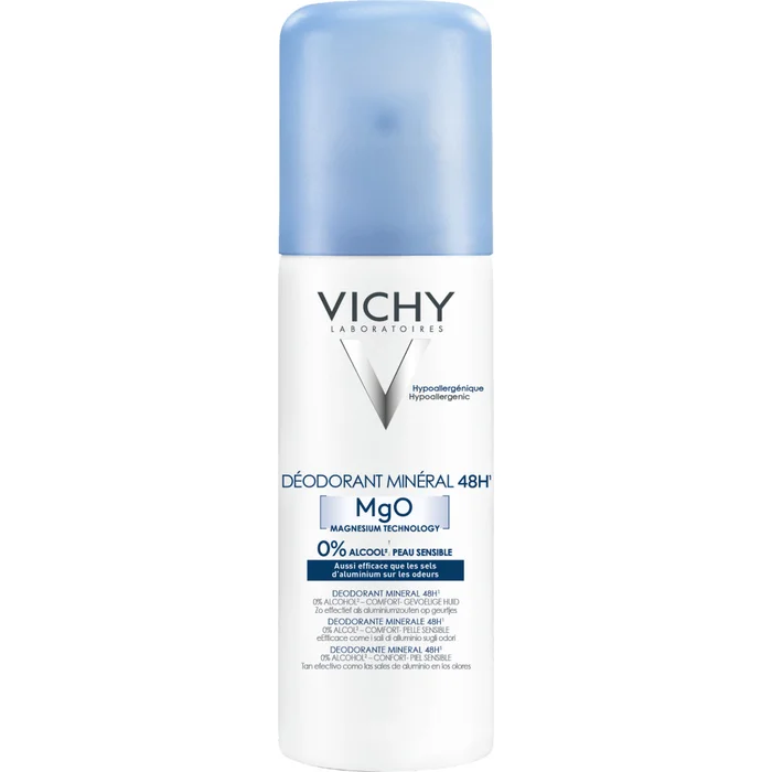 Déodorant Minéral 48h – Spray Peaux Sensibles 125 ml