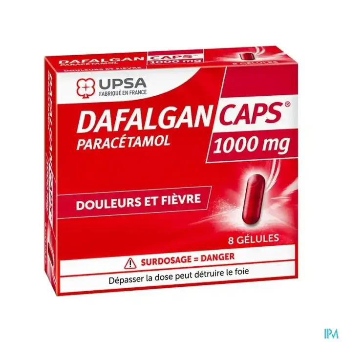 Dafalgancaps 1000mg gélule 8