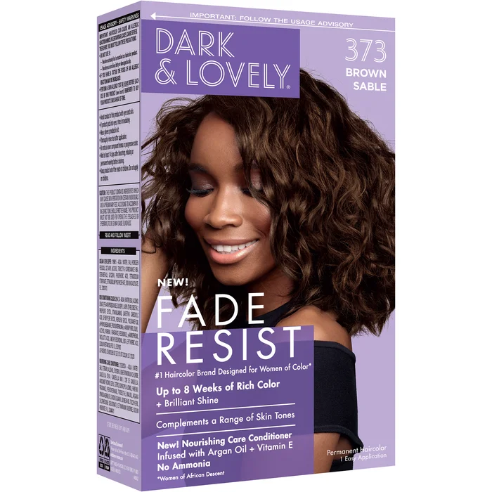 DARK & LOVELY ≡ Coloration Châtain Profond N°373