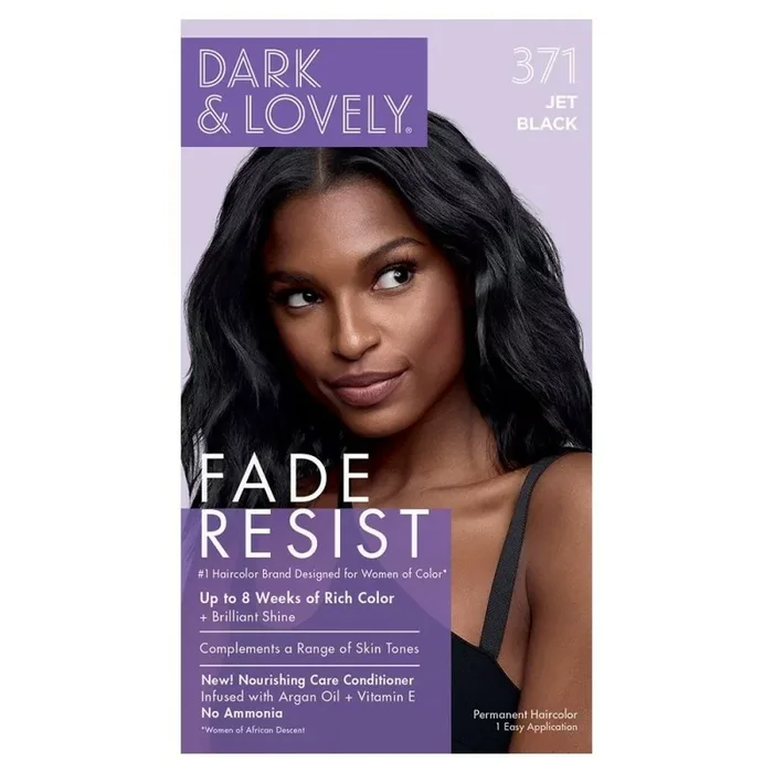 DARK & LOVELY ≡ Coloration Noir De Jais N°371