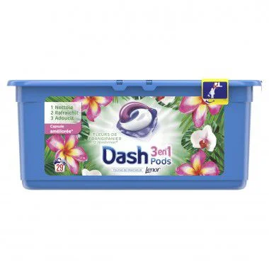 Dash Lenor Pods Fleur de Frangipanier