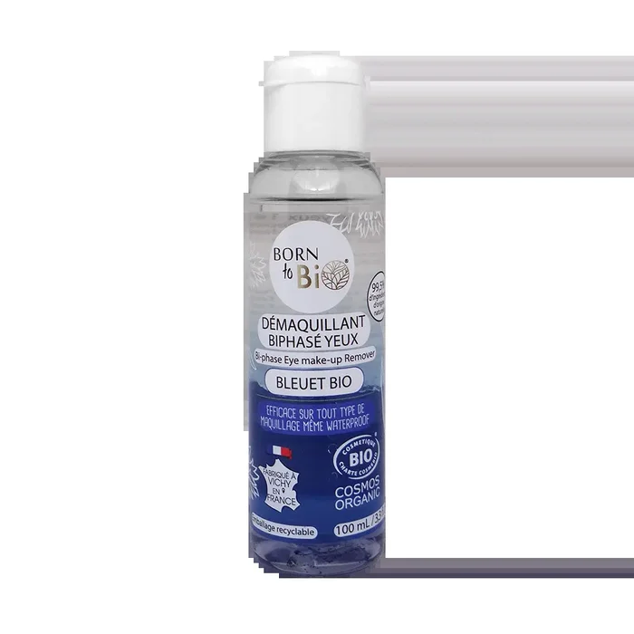Démaquillant Waterproof Biphasé Yeux Bleuet – Certifié Bio