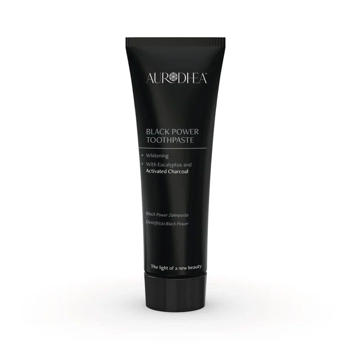 Dentifrice black Power au charbon actif Enrichi en huile essentielle d’Eucalyptus