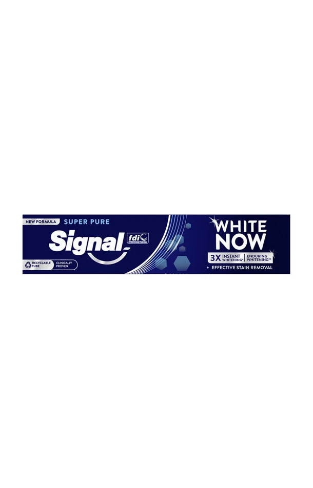 Dentifrice blancheur – White Now Super Pure – 75ml