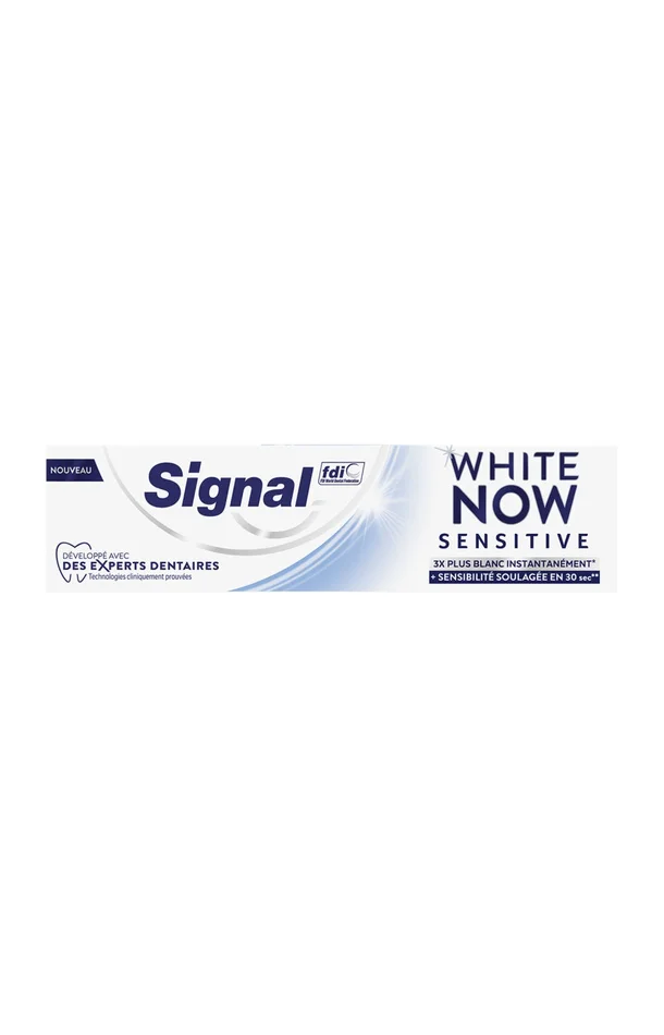 Dentifrice blanchissant pour dents sensibles – White Now Sensitive – 75ml