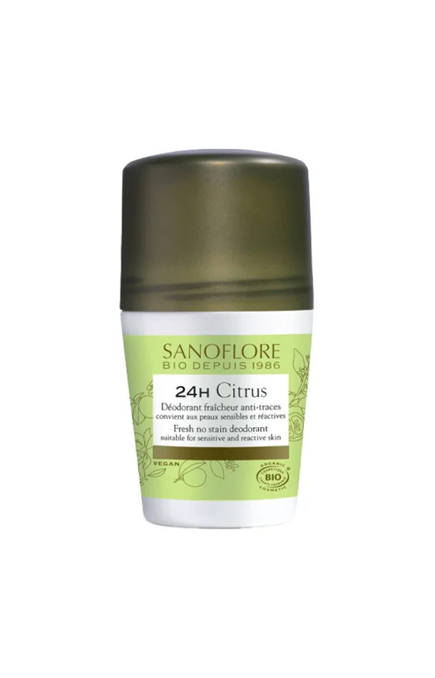 Déodorant roll-on bio 24h – Citrus – 50 ml