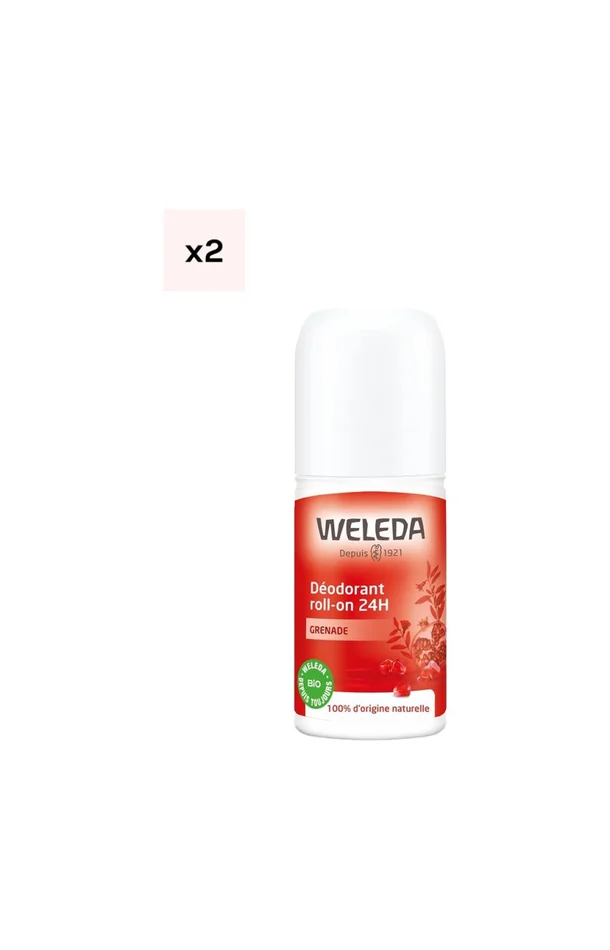 Déodorants roll-on 24h – Grenade – 2 x 50 ml