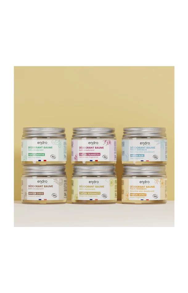 Déodorants solides pack familial – Corps – 6 x 50 ml