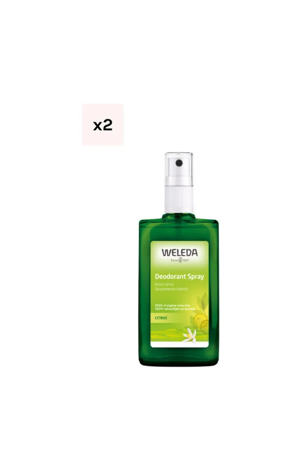 Déodorants sprays – Citrus – 2 x 100 ml