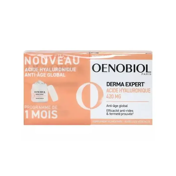 DERMA EXPERT ACIDE HYALURONIQUE 420MG OENOBIOL